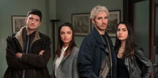 In foto i protagonisti della serie Netflix ChiaroScuro.