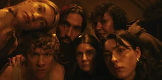Una scena dal cortometraggio Breathwork.