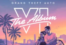 GTA VI: The Album, arriva la colonna sonora ufficiale: ecco i primi sei brani La cover dell'album musicale Grand Theft Auto VI: The Album.