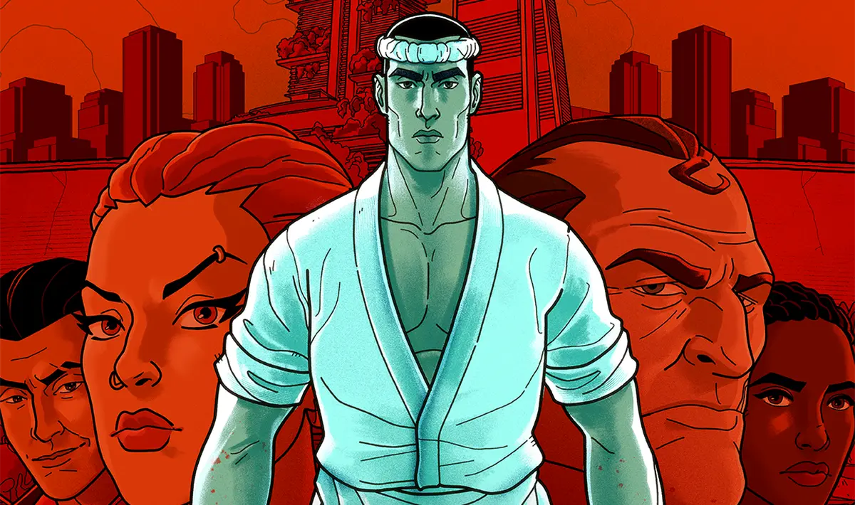 La key-art della serie Get Jiro.