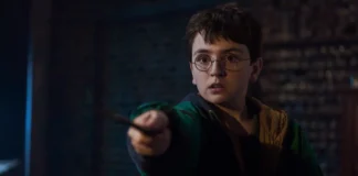 Dominic McLaughlin nella serie HBO Harry Potter e la Pietra Filosofale.