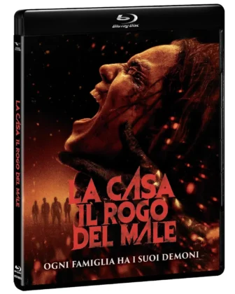 L'edizione homevideo del film La casa - Il rogo del male.