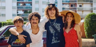 In foto i protagonisti del film Just an Illusion – La mia famiglia quasi perfetta.
