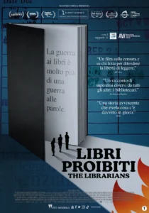 Il poster del documentario Libri Proibiti - The Librarians.