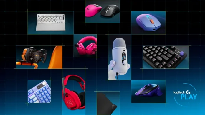 In foto i nuovi prodotti presentati al Logitech G PLAY 2026.