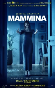 Jessica Chastain nel poster dell'horror Mammina.