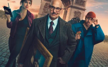 Masterplan, Stanley Tucci vuole rubare la Gioconda: ecco il trailer del film Prime Video La key-art del film Masterplan.