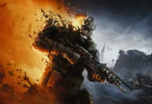 La key-art del videogioco Metro 2039.
