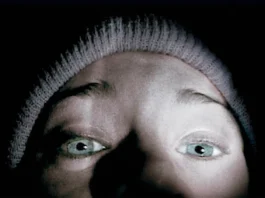 Una foto del poster dell'horror The Blair Witch Project.