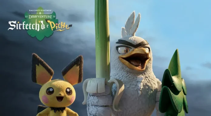 Pokemon.disavventure.sirfetchd.pichu.cover Una immagine dalla serie Racconti Pokémon - Le disavventure di Sirfetch’d e Pichu.