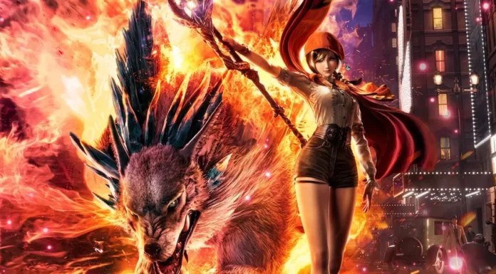 La key-art del videogioco Rhapsody in Scarlet.