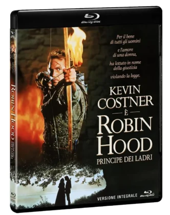 L'edizione homevideo del film Robin Hood - Il principe dei ladri.
