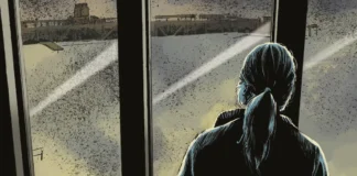 Uma immagine del fumetto Silent Hill: Townfall - The Dock House.