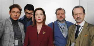 In foto i protagonisti del film Sotto a chi tocca.