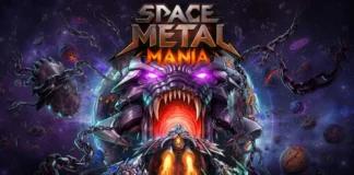 Space Metal Mania: il gioco arcade metal con Dave Mustaine arriva su Amazon Luna La key-art dello sparatutto arcade per Amazon Luna Space Metal Mania.