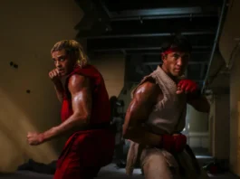 Andrew Koji e Noah Centineo nel film Street Fighter.