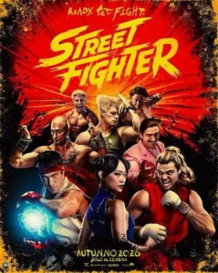 Il poster del film Street Fighter.
