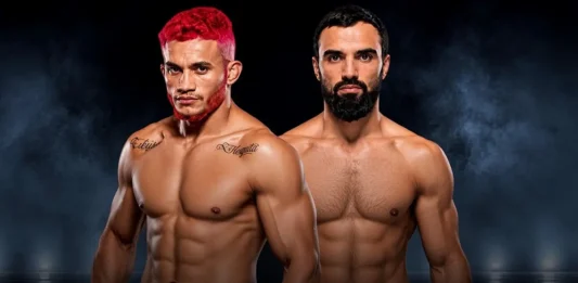 Airtox Dominance FC 8.0 gratis su Pluto TV: orario e dove vederlo In foto i lottatori di MMA Khusein Askhabov e Reinaldo Ekson Oliveira.