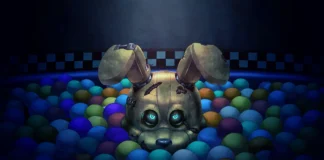 La key-art del videogioco Five Nights at Freddy's: Into the Pit.