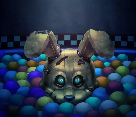 La key-art del videogioco Five Nights at Freddy's: Into the Pit.