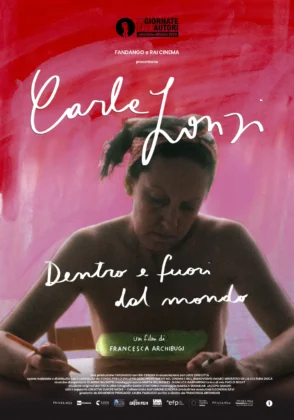 Il poster del documentario Carla Lonzi &ndash; Dentro e fuori dal mondo.