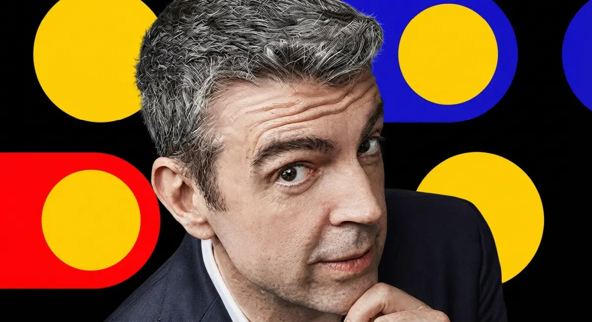 Il comico Federico Basso nel poster di Comedy Central Presents: Federico Basso.