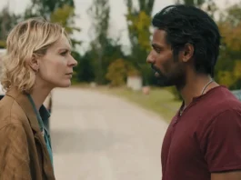 Elena Radonicich e Kelum Giordano nella serie Rai Estranei.