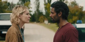 Elena Radonicich e Kelum Giordano nella serie Rai Estranei.