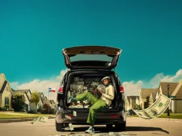 La key-art della serie Paramount+ Frisco King.