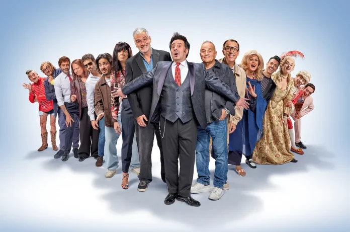 Gialappa.show.ottobre.2026.cover In foto i protagonisti dell'edizione 2026 di GialappaShow.