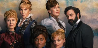 In foto i protagonisti della stagione 4 della serie The Gilded Age.