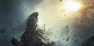 Il mastodontico Godzilla nel film Godzilla Minus Zero.