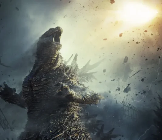 Il mastodontico Godzilla nel film Godzilla Minus Zero.