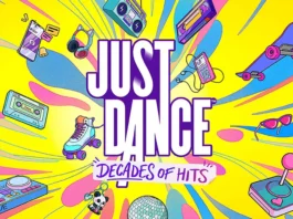 La key-art del gioco Just Dance: Decades of Hits.