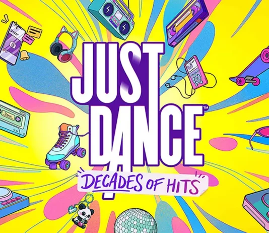 La key-art del gioco Just Dance: Decades of Hits.