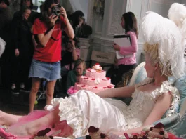 Una immagine tratta dal poster del documentario Making Marie Antoinette.