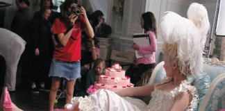 Una immagine tratta dal poster del documentario Making Marie Antoinette.