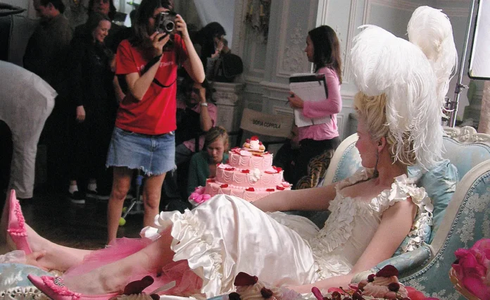 Una immagine tratta dal poster del documentario Making Marie Antoinette.