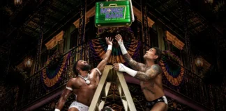 La key-art dell'evento Netflix WWE Money in the Bank 2026.
