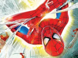 La cover dell'edizione Steelbook del film Spider-Man: Brand New Day.