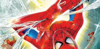 La cover dell'edizione Steelbook del film Spider-Man: Brand New Day.