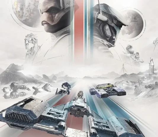 L'artwork del gioco Star Wars: Galactic Racer.
