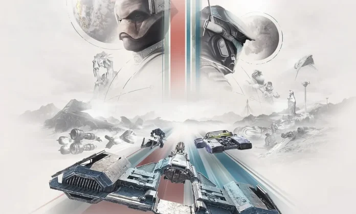 Star.wars.galactic.racer.luna.cover L'artwork del gioco Star Wars: Galactic Racer.