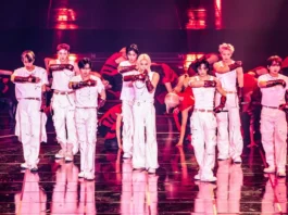 In foto il gruppo pop Stray Kids.