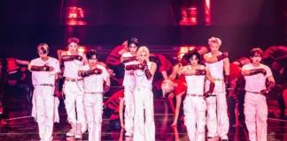 In foto il gruppo pop Stray Kids.