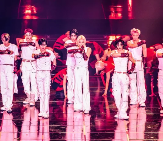 In foto il gruppo pop Stray Kids.