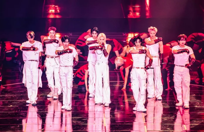 In foto il gruppo pop Stray Kids.