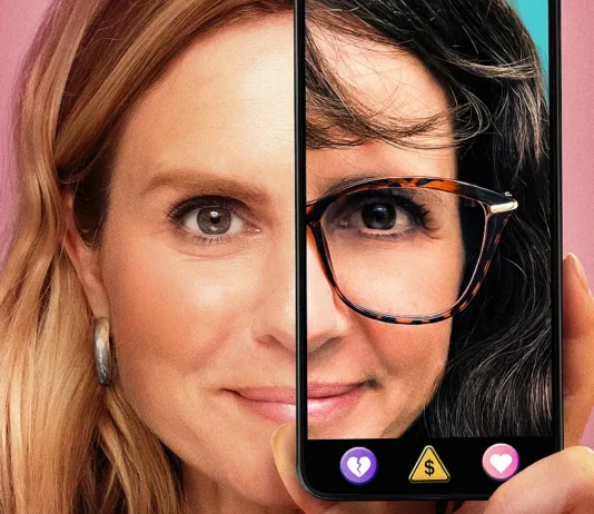 La giornalista Mariana van Zeller nella key-art del documentaio Super Truffami.